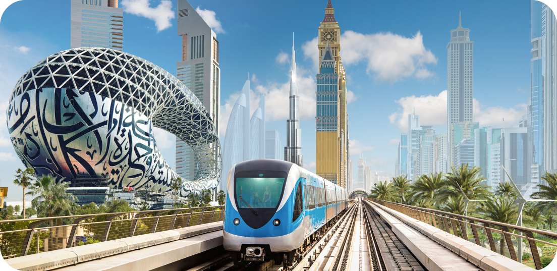 عکس از مترو دبی